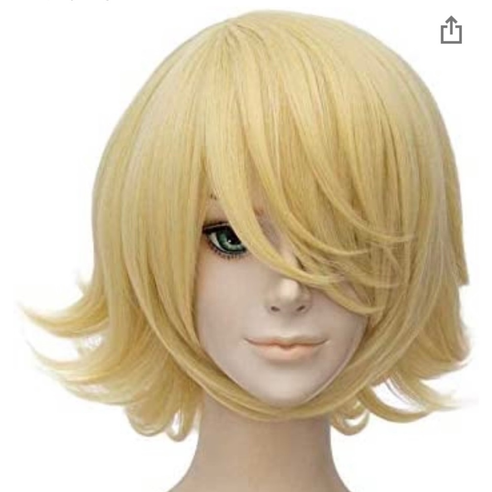 Blond bob wig